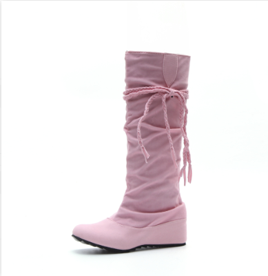 Botas Altas de Tacón para Mujer con Borlas - Talla Grande - Image 10