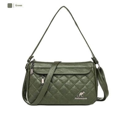 Bolso Bandolera de Cuero PU Texturizado Suave - Image 6