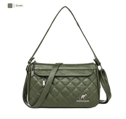 Bolso Bandolera de Cuero PU Texturizado Suave - Image 6