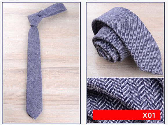 Corbata de Lana para Hombre Formal Estilo Inglaterra