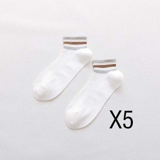 Calcetines Casuales de Algodón Transpirable para Hombre - Image 12