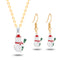 Christmas Series Set Necklace Earrings 3 Estilo