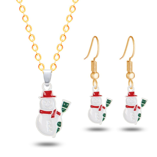 Conjunto de Collar y Aretes Navideños - Image 3