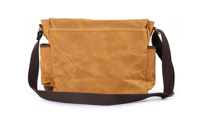 Bolsa Bandolera Vintage de Cuero Crazy Horse Impermeable para Hombre - Image 8
