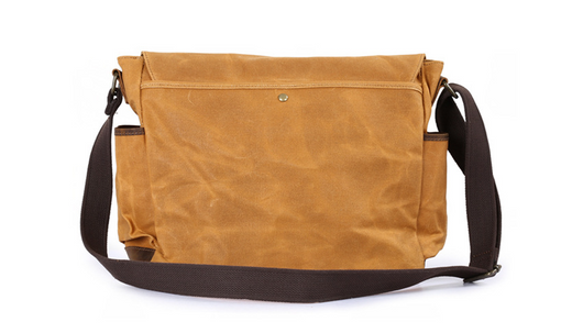 Bolsa Bandolera Vintage de Cuero Crazy Horse Impermeable para Hombre - Image 8