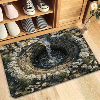 Tapete de Baño 3D Antideslizante Absorbente con Efecto Visual - Image 34