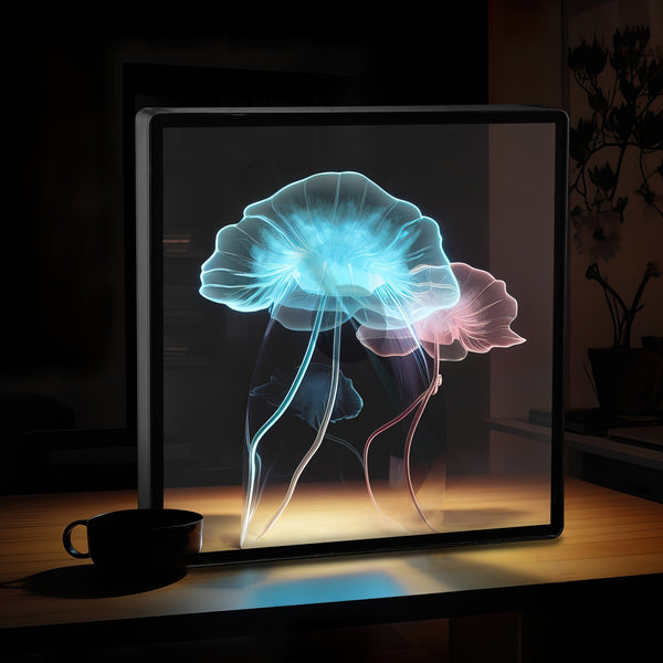 Pantalla Holográfica 3D sin Gafas - Proyector de Ventilador