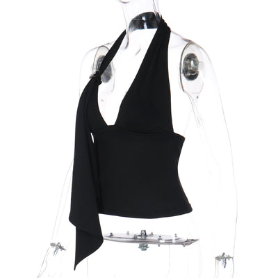 Camiseta Halter Calada Elegante para Mujer - Image 16