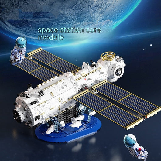 Set de Construcción Estación Espacial - Bloques Modulares Educativos