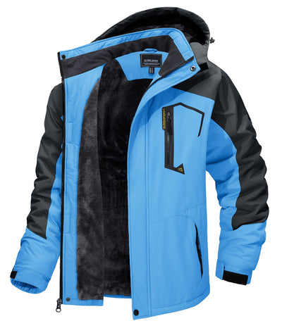 Chaqueta Térmica Impermeable para Hombre - Abrigo Grueso Invierno y Otoño - Image 8