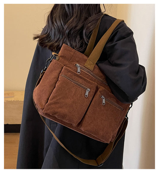 Bolso Bandolera Mujer Gran Capacidad Diseño Minimalista - Image 11