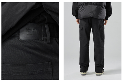 Pantalones Casuales de Corte Recto Versátiles para Hombre - Image 10