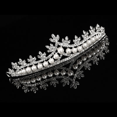 Corona de Perlas para Novia - Joyería para el Cabello - Image 6