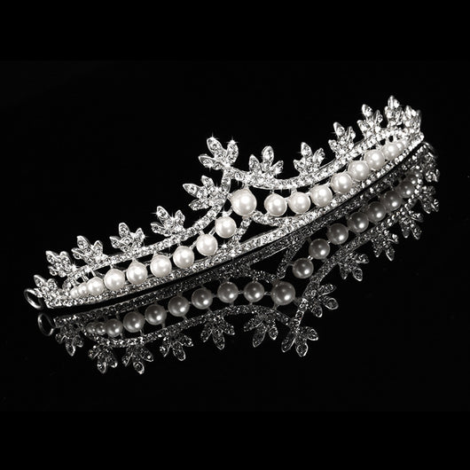 Corona de Perlas para Novia - Joyería para el Cabello - Image 6