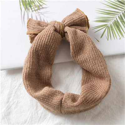 Diadema Turbante Conejo con Nudo para Niñas - Banda Elástica para Cabello - Image 5