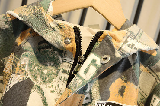 Chaqueta Camuflada con Capucha para Niños - Estilo Coreano Otoño - Image 13