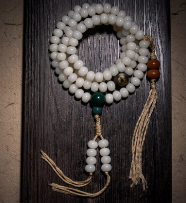 Pulsera Rosario de Jade Blanco para Hombre y Mujer - Image 19