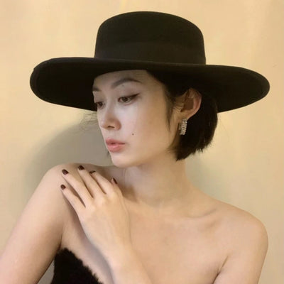 Sombrero Bombín de Lana Premium - Accesorio Versátil para Otoño e Invierno