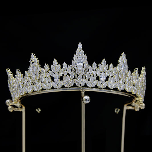 Corona Nupcial Elegante Europeo-Americana