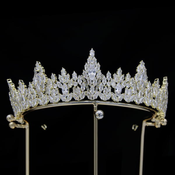 Corona Nupcial Elegante Europeo-Americana