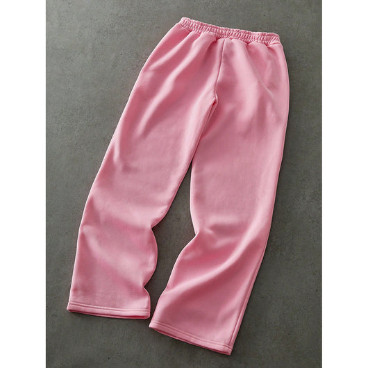 Pantalones Rectos Holgados de Diseño Contemporáneo para Hombre - Image 18