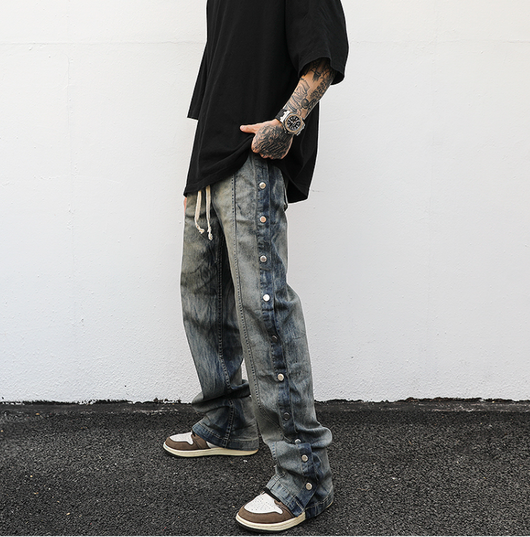 Pantalón Denim con Cordón Ajustable - Image 6