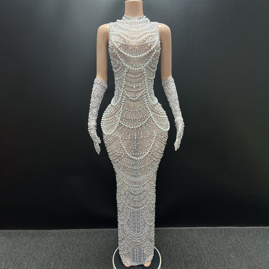 Vestido Pearl DJ para Fiestas y Eventos