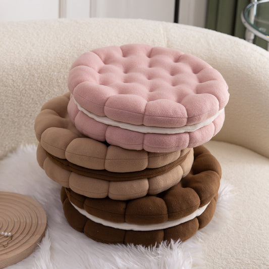 Cojín Decorativo Forma Galleta - Almohada Creativa para Sofá - Image 2