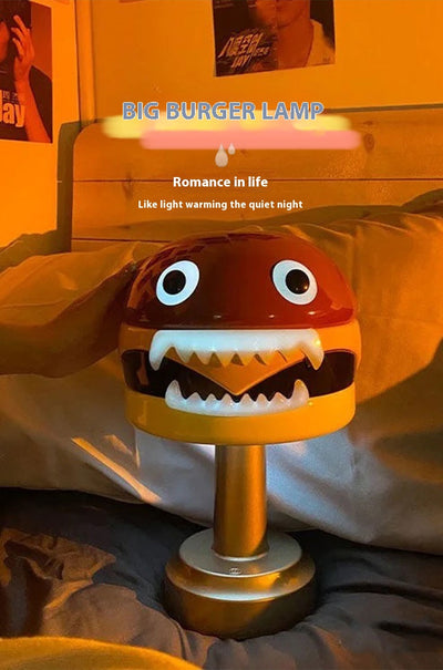 Lámpara de Mesa Hamburguesa Divertida - Decoración Creativa Infantil - Image 9