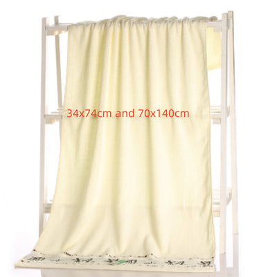Toalla de Baño de Fibra de Carbón de Bambú - Image 11