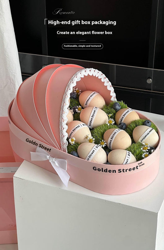 Caja de Embalaje Cradle Flower Box para Huevos - Image 12