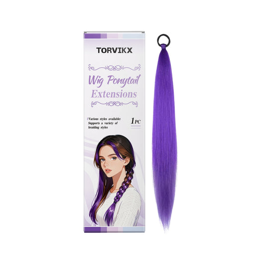 Coleta Trenzada Postiza de Cabello - Image 2