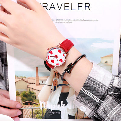 Reloj Pulsera de Cuero PU y Aleación - Image 5