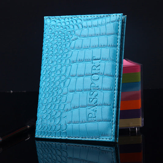 Cartera de Pasaporte en Cuero Premium