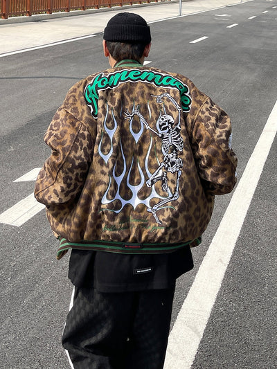 Chaqueta Suelta de Algodón para Parejas - Estilo Urbano Trendy - Image 7