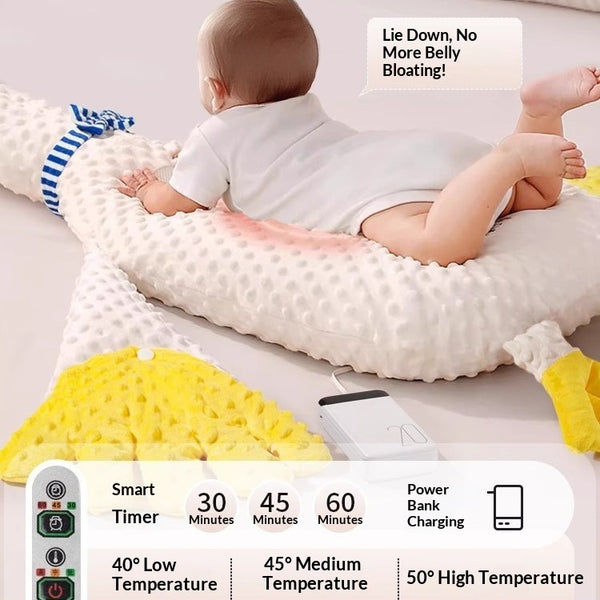 Almohada Calmante para Cólicos y Gases del Bebé con Tecnología de Liberación de Aire
