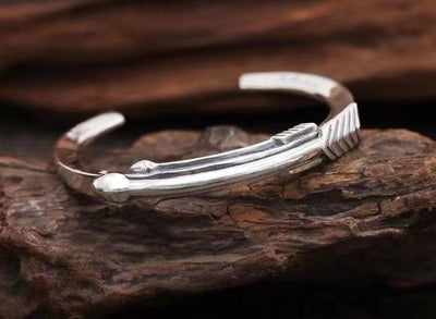 Pulsera de Plata para Hombre Estilo Hip Hop Retro Personalizado - Image 7