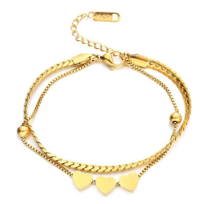 Pulsera de Amor en Oro 18K con Cuerda Multicapa - Diseño Exclusivo - Image 5