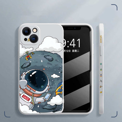 Funda TPU Cubo Rubik con Astronauta Lateral - Image 16