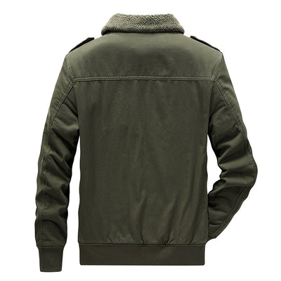 Chaqueta Militar Acolchada de Algodón con Forro Térmico - Image 5
