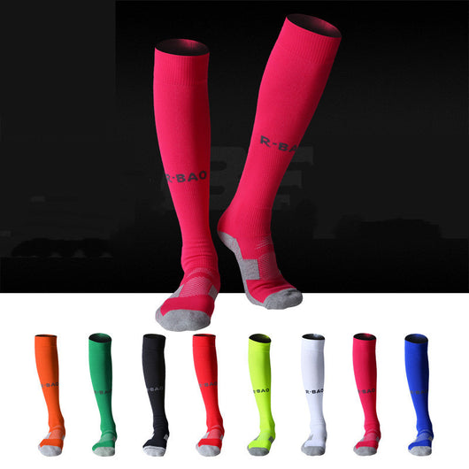 Calcetines Largos de Fútbol con Soporte de Tobillo y Protección de Pantorrilla