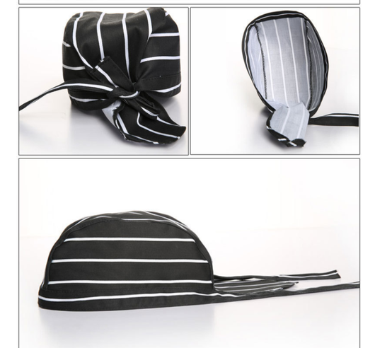 Cinta para el Cabello y Pañuelo de Trabajo para Cocina - Image 12