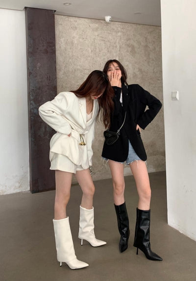 Botas para Mujer Punta Afilada Primavera Otoño - Image 9