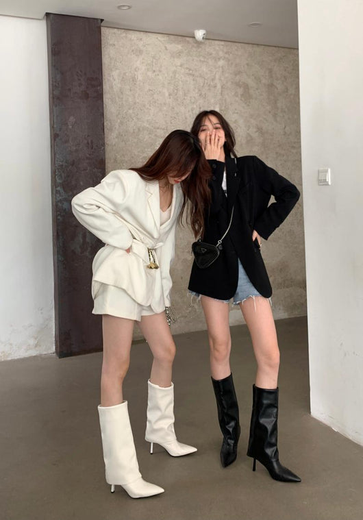 Botas para Mujer Punta Afilada Primavera Otoño - Image 9