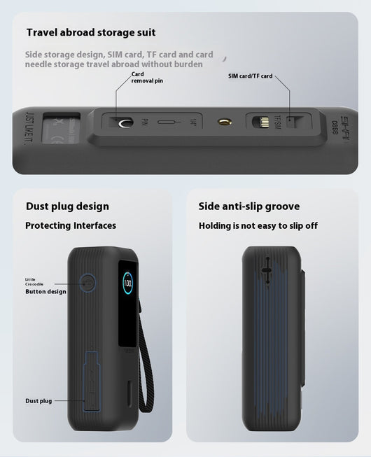 Funda Protectora para Power Bank con Estuche Integrado y Cable - Image 9