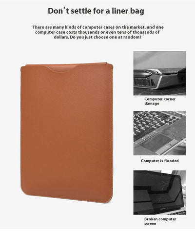 Bolsa Portafolios de Cuero con Cierre Seguro para Notebooks - Image 18