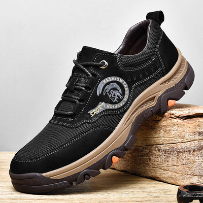 Zapatillas Deportivas Outdoor Talla Grande para Hombre en Cuero Premium - Image 9
