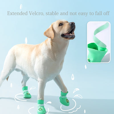 Botas Impermeables Antideslizantes para Mascotas - Juego de 4 Piezas - Image 19
