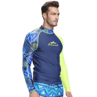 Traje de Baño Protector Solar de Manga Larga para Hombre - Image 10