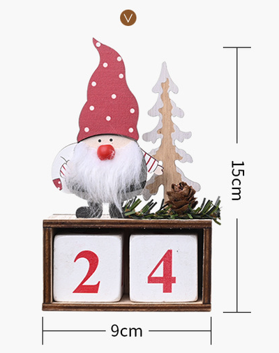 Calendario Navideño de Piñas de Pino para Adultos Mayores - Image 8